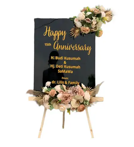 Papan Bunga Akrilik Klampokarum